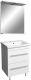 Тумба под раковину Stella Polar Ванесса 60см белый SP-00000218