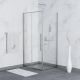 Душевой уголок RGW SV-42-1 (SV-12 + Z-060-2) 323242150-011 150x100см хром