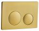 Кнопка смыва RGW SWH-07Gb 68420007-06 брашированное золото