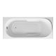 Ванна акриловая Vincea VBT-2A170-FR с каркасом 1700*750*480, пристенная, цвет белый