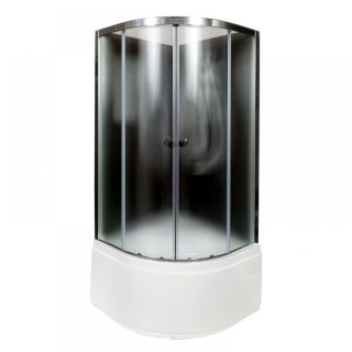 Душевая кабина Deto B90 BLACK 90х90х208 см
