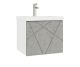 Тумба под раковину подвесная Vigo Geometry 032 50 см бетон