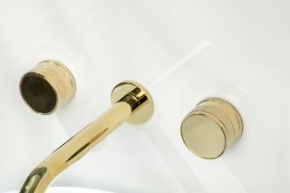 Встраиваемый смеситель для раковины Boheme Prestige 152-2-G-PR золото