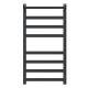 Полотенцесушитель электрический APEXTERMO Terra TR11184GF 800x400 с крючками и полкой графит металлик