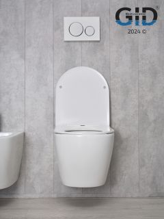 Унитаз подвесной Gid Tr2198 61107Y белый 49x36x35.5