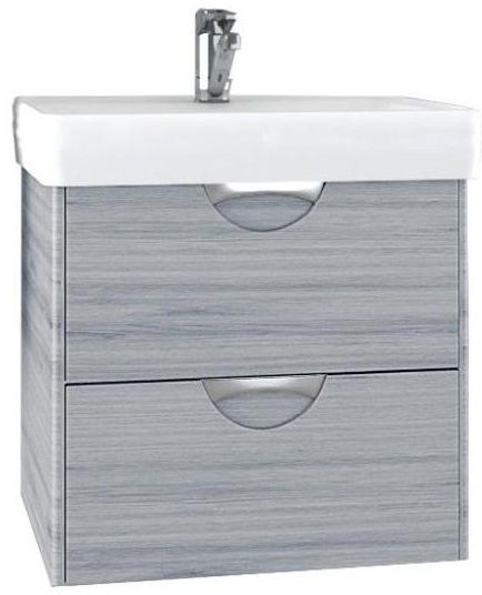 Тумба под раковину Акватон Сильва 60см дуб фьорд 1A211801SIW60