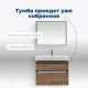 Тумба под раковину Aquanet Nova Lite 249954 85 см дуб рустикальный