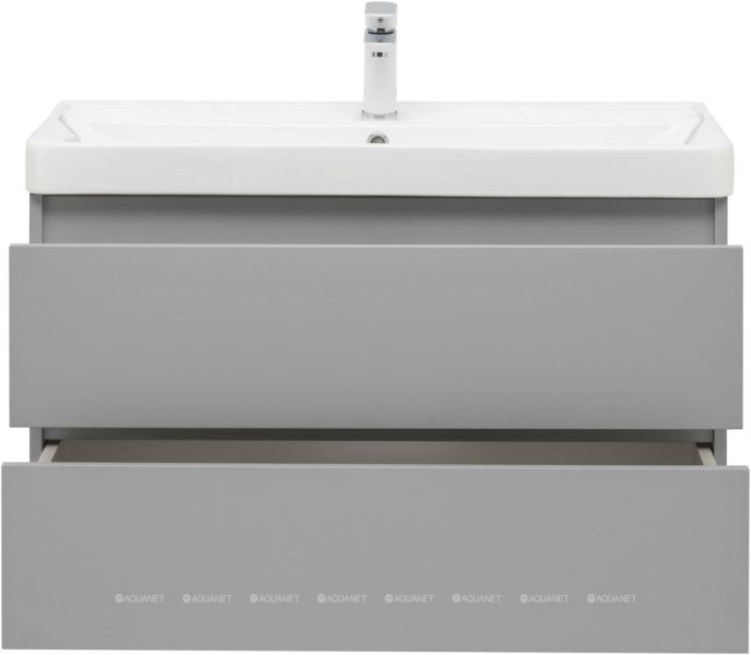 Тумба под раковину Aquanet Вега 2.0 337962 90 см мисти грин