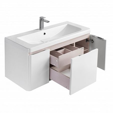 Тумба под раковину Акватон Шерилл 105см белый 1A206301SH010