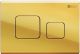 Клавиша смыва Point Афина PN44041G золото