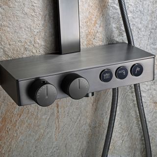 Душевая стойка Black & White  Seasons 7815GM