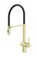 Смеситель для кухни Wonzon & Woghand WW-88438003-BG с гибким изливом брашированное золото