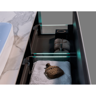 Шкаф-зеркало Black & White Universe 911.MR