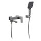 Смеситель для ванны и душа Frap F3276-9 оружейная сталь