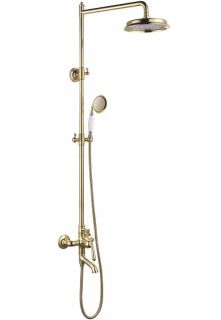 Душевая стойка Rose R0236E золото