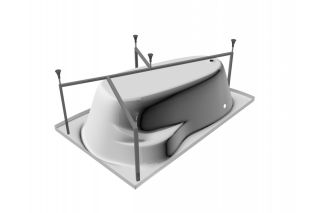 Каркас для ванны Relisan Zoya Гл000003442 140x90