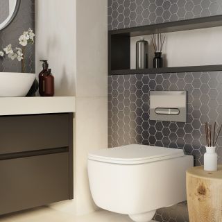 Клавиша смыва IDDIS Unifix хром UNI31CHi77