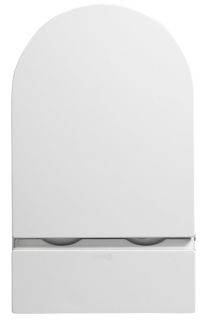 Приставной унитаз ABBER Bequem AC1114P с импульсным смывом белый