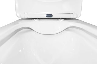 Унитаз-компакт Azario VELISE AZ-1222A напольный, безободковый в комплекте с быстросъемным сиденьем микролифт