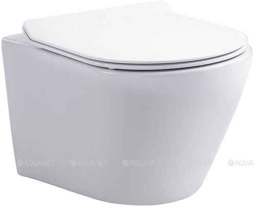 Унитаз подвесной Aquanet Atago W Short Tornado 332173 белый