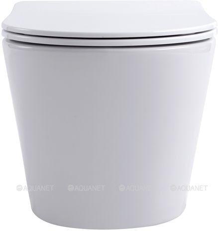 Унитаз подвесной Aquanet Rimless Atago 2.0 W LX-1905 243549 белый