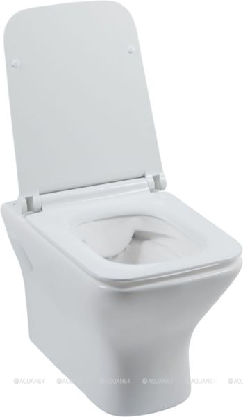Унитаз подвесной Aquanet Rimless Cube-W CL-12248D 210761 белый