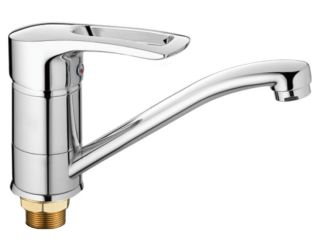 Смеситель для кухни Haiba HB4566-2 хром