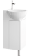 Напольная тумба Aqwella Porto POR0104WW 45см белый