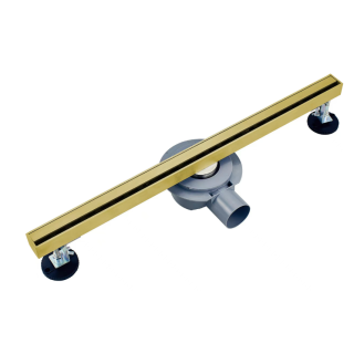 Душевой лоток Wonzon & Woghand WW-65409M-BG 90 см брашированное золото