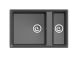 Мойка кухонная GranFest Графит Level LV-760 K граф