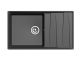Мойка кухонная GranFest Чёрная Level LV-860 L чер