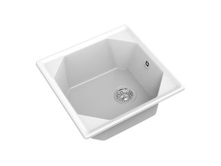 Мойка кухонная GranFest Иней Unique U-500 иней