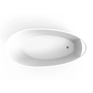 Ванна из искусственного камня Timo Mari MARI1700 170x80 см белый