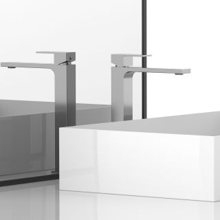 Смесители для раковины Vincea Cube VBF-1C02CH однорычажный хром