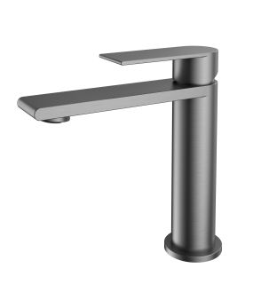 Смеситель для раковины Vincea Vogue (SS) VBF-2VS1GM, вороненая сталь