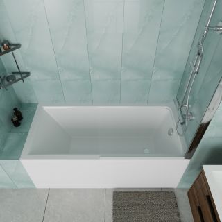 Ванна акриловая Vincea VBT-2G150-LG с ножками 1500*700*470, пристенная, цвет белый