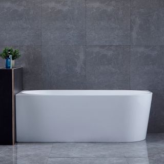 Ванна акриловая Vincea VBT-402-1500L, 1500*750*580, цвет белый, левая, щелевой перелив