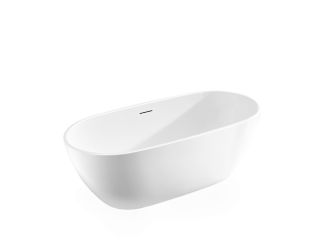 Ванна акриловая Vincea VBT-408-1800MW, 1800*815*580, цвет белый матовый, щелевой перелив