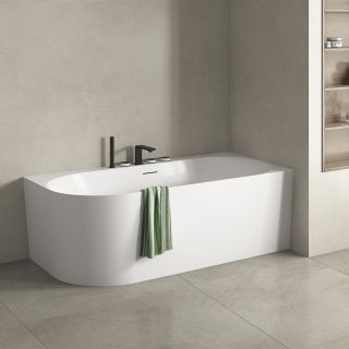 Ванна акриловая Vincea VBT-704-1800-R, цвет белый, щелевой перелив