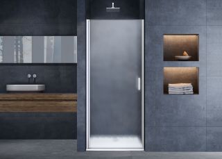 Душевая дверь Vincea Alpha VDP-3AL100MT, хром, стекло текстурное