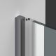 Душевая дверь Vincea Alpha VDP-3AL600CLGM, вороненая сталь, стекло прозрачное