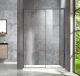 Душевая дверь Vincea Lugano VDS-1L120CLGM-1, 1200, вороненая сталь, стекло прозрачное