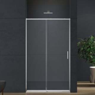 Душевая дверь Vincea Soft 2 VDS-3SO2140CL, 1400, хром, стекло прозрачное