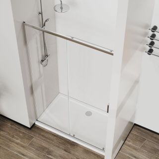 Душевая дверь Vincea City VDS-5CT130CL, 1300, хром, стекло прозрачное