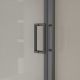 Душевая дверь Vincea City VDS-5CT150CLGM, 1500, вороненая сталь, стекло прозрачное