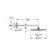Верхний душ GROHE Rainshower 26257000 хром