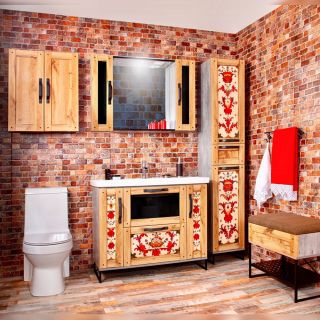 Банкетка Бриклаер Лофт 4627125414091 60 см метрополитен грей