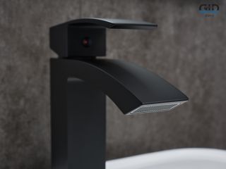 Смеситель для раковины Gid Victoria L120-BM-K L120BMK черный матовый