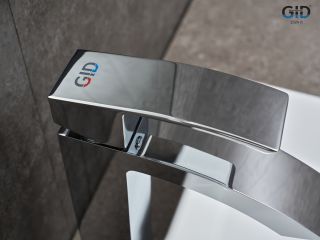 Смеситель высокий для раковины Gid Victoria L120-CH-D L120CHD хром