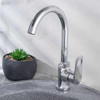 Смеситель для кухни РМС SL134-017F eco хром